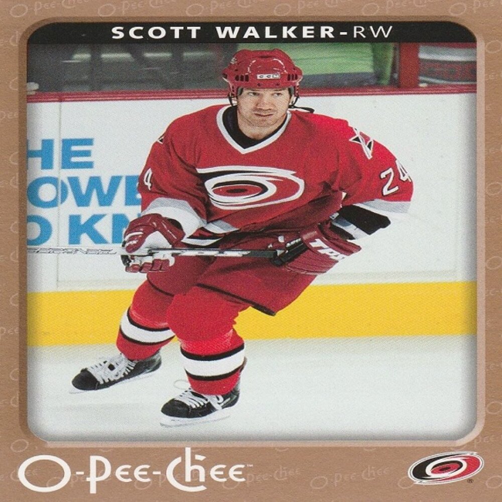 Scott Walker - 2006/2007 O Pee Chee Hockey Card